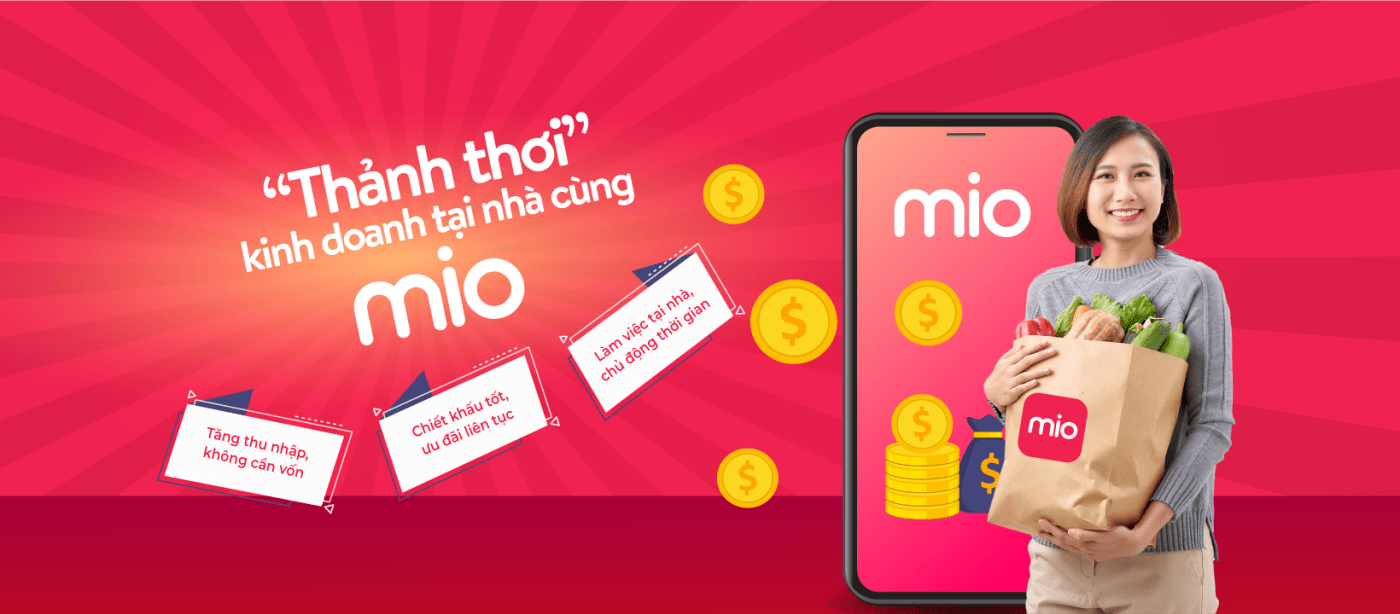 Kiếm tiền Online trên App MIO