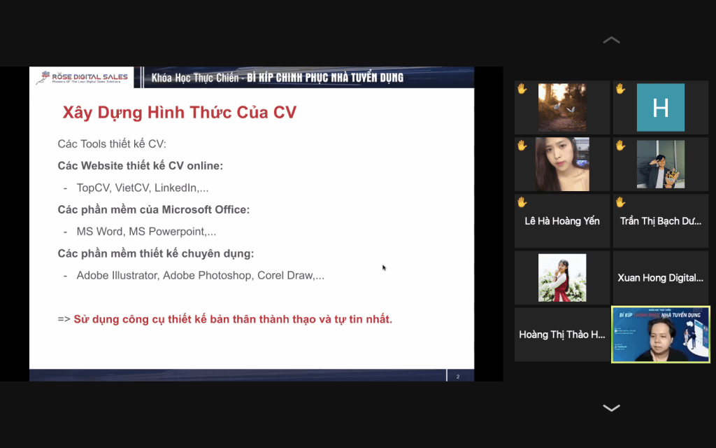 Bí quyết thiết kế CV thành công, chuyên nghiệp